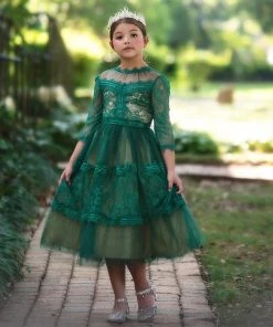 TRISH SCULLY Spring/Summer 2022 AIMEE DRESS EMERALD