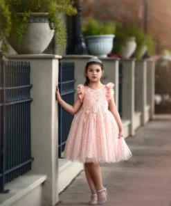 TRISH SCULLY NATALIA DRESS PINK