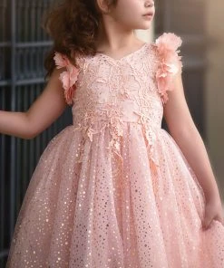 TRISH SCULLY NATALIA DRESS PINK