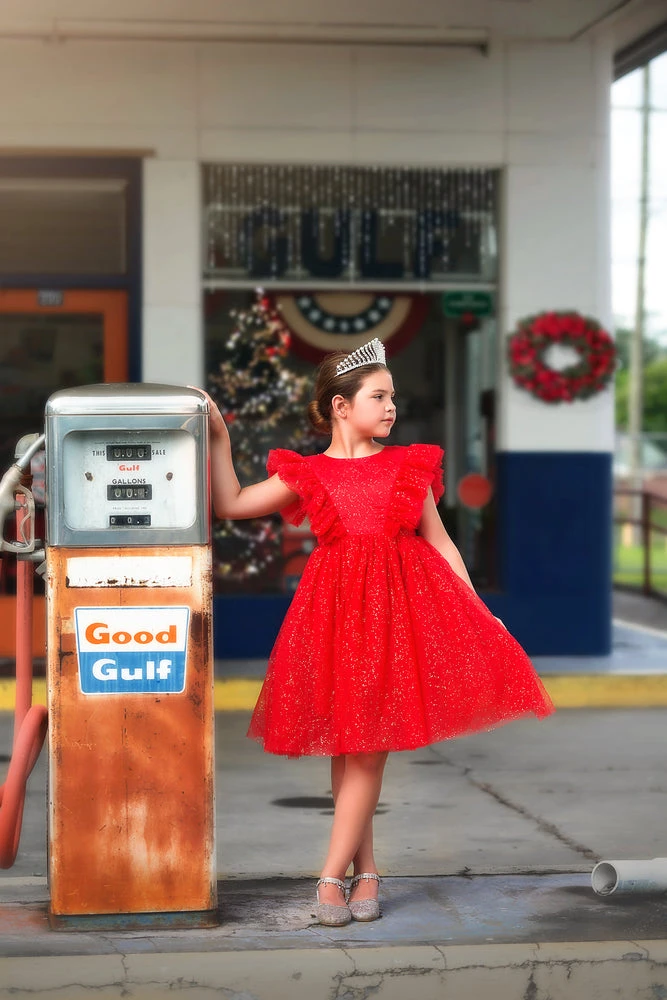 TRISH SCULLY GIRLS MILLY DRESS SPARKLE CRIMSON 3 TRISH SCULLY GIRLS MILLY DRESS SPARKLE CRIMSON