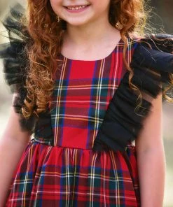 TRISH SCULLY Spring/Summer 2022 MILLY DRESS STEWART TARTAN