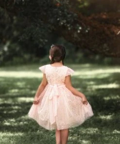 TRISH SCULLY SHIMMER BUTTERFLY DRESS