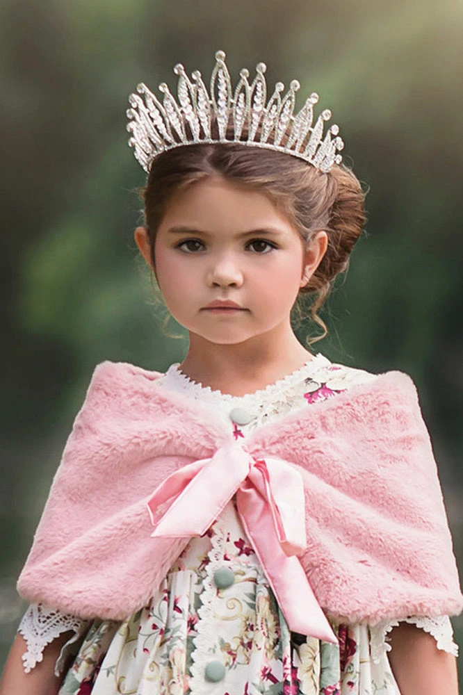 TRISH SCULLY SALE ADELE FAUX FUR WRAP PINK 3 TRISH SCULLY SALE ADELE FAUX FUR WRAP PINK