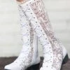 TRISH SCULLY Shop All Girls Apparel GRAMERCY BOOT WHITE 1 TRISH SCULLY Shop All Girls Apparel GRAMERCY BOOT WHITE