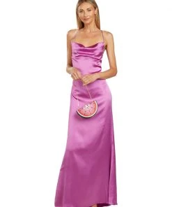 TRISH SCULLY WOMEN FRANKIE GOWN FUCHSIA