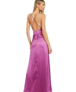 TRISH SCULLY WOMEN FRANKIE GOWN FUCHSIA