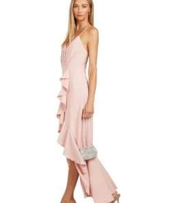 TRISH SCULLY PAIGE GOWN BLUSH PINK WOMEN