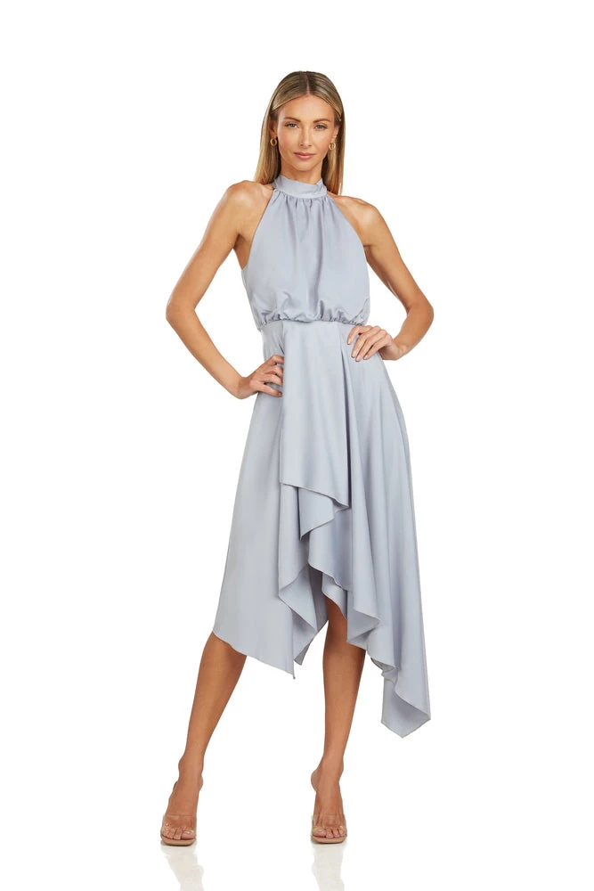 TRISH SCULLY NOEMI DRESS SILVER 3 TRISH SCULLY NOEMI DRESS SILVER