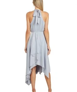 TRISH SCULLY NOEMI DRESS SILVER 7 TRISH SCULLY NOEMI DRESS SILVER