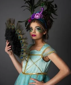 TRISH SCULLY PEACOCK PRINCESS GOWN SALE