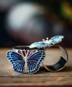 TRISH SCULLY HOME Mother's Day Gift Guide MARIPOSA NAPKIN RING SET OF 2