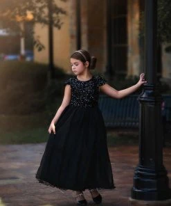 TRISH SCULLY HOME DELILAH DRESS BLACK Spring/Summer 2022