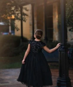 TRISH SCULLY HOME DELILAH DRESS BLACK Spring/Summer 2022