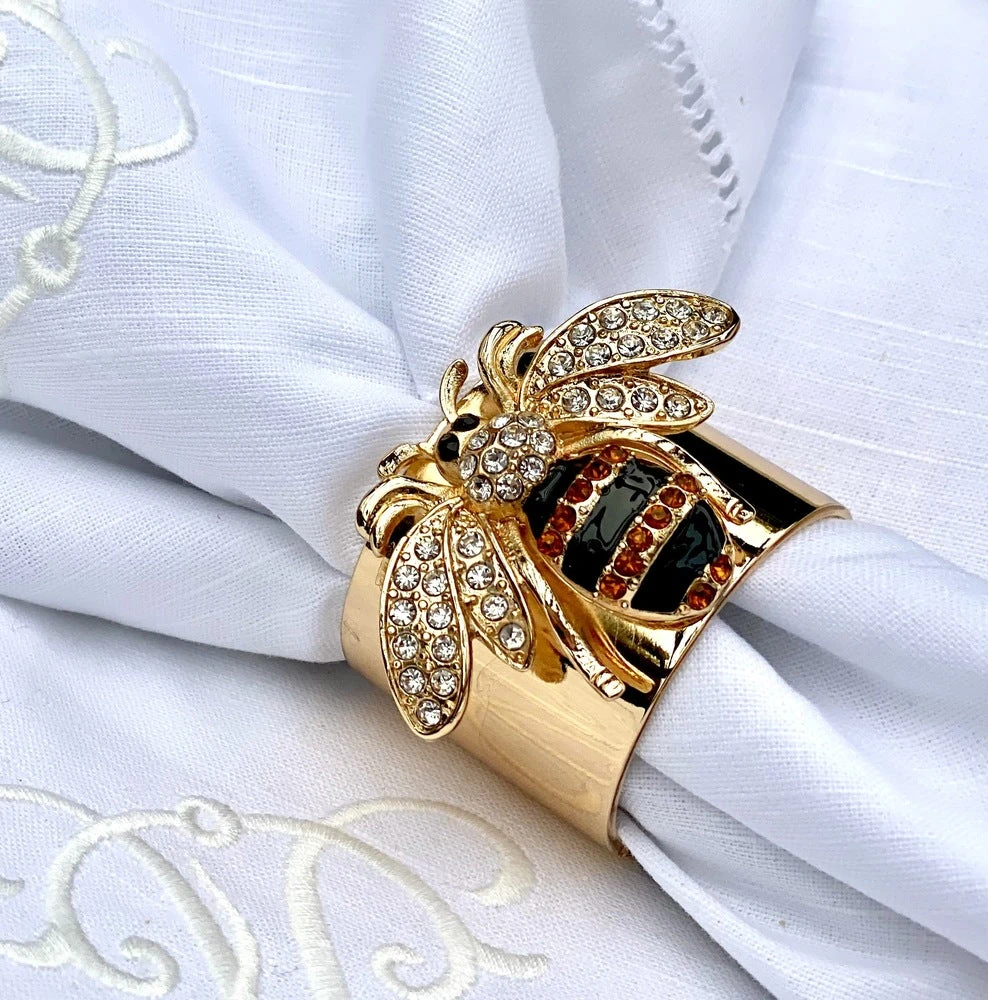 TRISH SCULLY HOME Mother's Day Gift Guide QUEEN BEE NAPKIN RING SET OF 2 8 TRISH SCULLY HOME Mother's Day Gift Guide QUEEN BEE NAPKIN RING SET OF 2