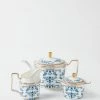 TRISH SCULLY HOME CORINNE 3PC. BONE CHINA TEA SERVICE