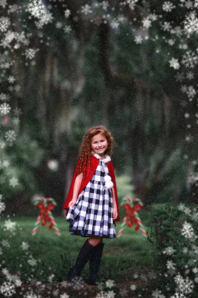 TRISH SCULLY SANTA'S SILLY HELPER DRESS & CAPE SET 5 TRISH SCULLY SANTA'S SILLY HELPER DRESS & CAPE SET