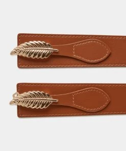 TRISH SCULLY HOME PLUME LEATHER BELT