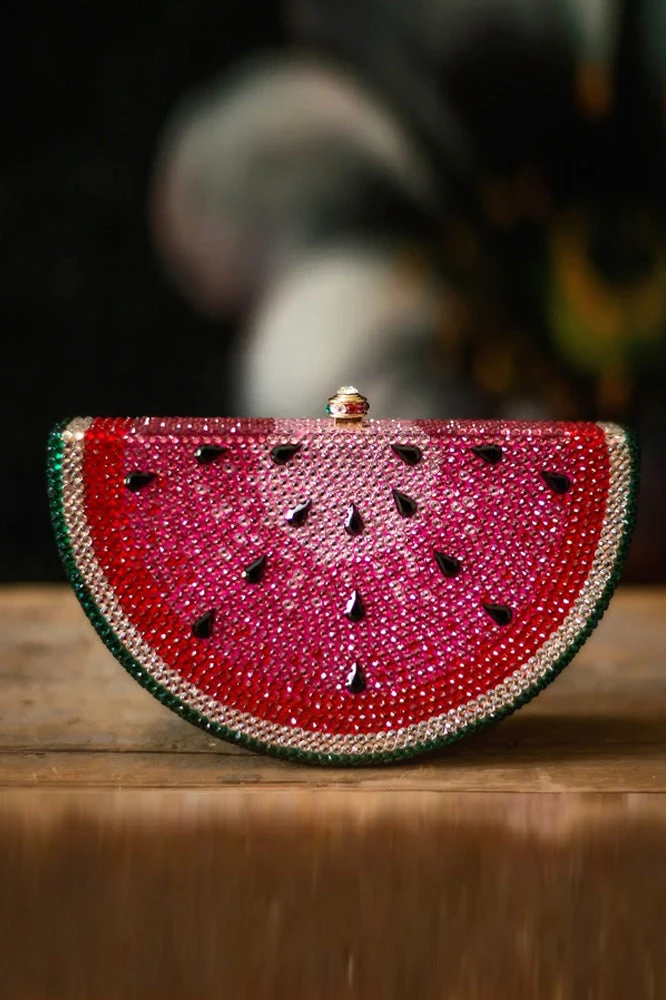 TRISH SCULLY LA SANDÍA PAVE CLUTCH WOMEN 3 TRISH SCULLY LA SANDÍA PAVE CLUTCH WOMEN