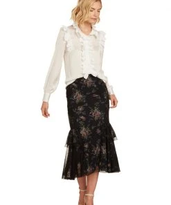 TRISH SCULLY WOMEN CASSANDRA BLOUSE WHITE 11 TRISH SCULLY WOMEN CASSANDRA BLOUSE WHITE