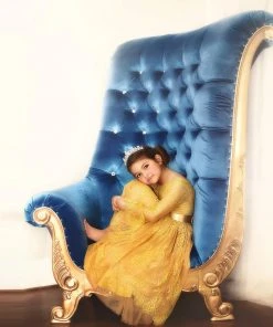 TRISH SCULLY AINSLEY DRESS & BELT SET TURMERIC