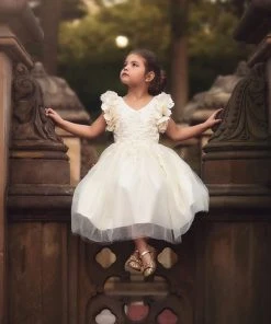 TRISH SCULLY HOME BIANCA DRESS IVORY