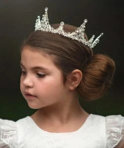 TRISH SCULLY HOME GIRLS CLARA GOWN WHITE