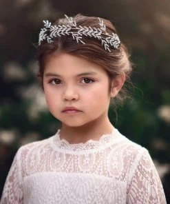 TRISH SCULLY HOME BELLA RAFAELA GOWN & BELT SET WHITE