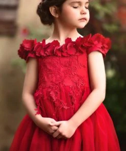 TRISH SCULLY BELLE GOWN CRIMSON 11 TRISH SCULLY BELLE GOWN CRIMSON