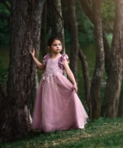 TRISH SCULLY BIANCA GOWN ROSE 12 TRISH SCULLY BIANCA GOWN ROSE