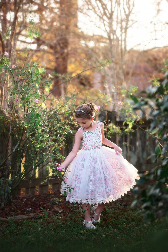 TRISH SCULLY GIRLS ABBY DRESS PINK 3 TRISH SCULLY GIRLS ABBY DRESS PINK