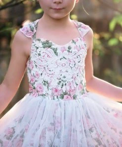 TRISH SCULLY GIRLS ABBY DRESS PINK