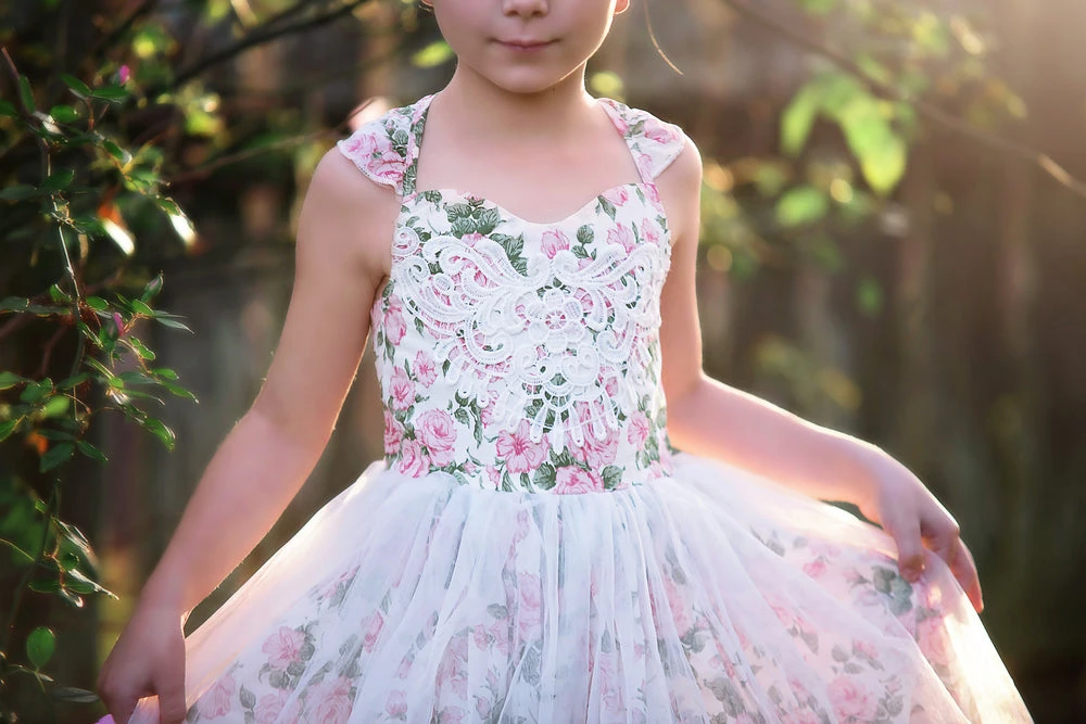 TRISH SCULLY GIRLS ABBY DRESS PINK 4 TRISH SCULLY GIRLS ABBY DRESS PINK