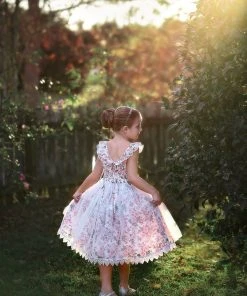 TRISH SCULLY GIRLS ABBY DRESS PINK 8 TRISH SCULLY GIRLS ABBY DRESS PINK