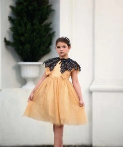 TRISH SCULLY HOME HENRIETTA JEWELED CAPE BLACK