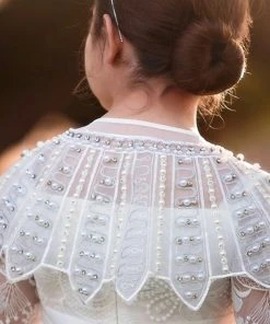 TRISH SCULLY HOME HENRIETTA JEWELED CAPE