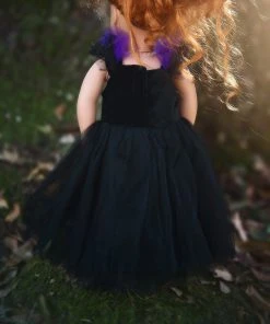 TRISH SCULLY HOME THE VILLAIN DOLL DRESS