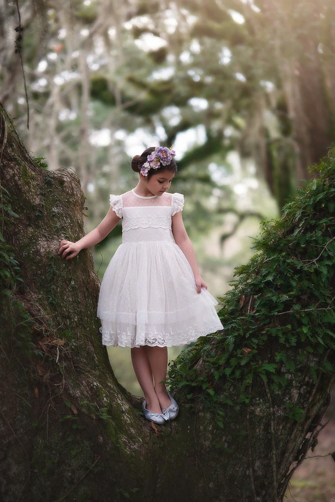 TRISH SCULLY OLIVIA DRESS ANTIQUE WHITE 3 TRISH SCULLY OLIVIA DRESS ANTIQUE WHITE