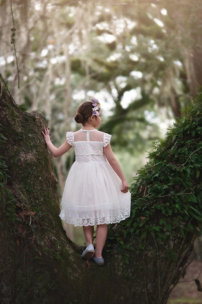 TRISH SCULLY OLIVIA DRESS ANTIQUE WHITE 5 TRISH SCULLY OLIVIA DRESS ANTIQUE WHITE