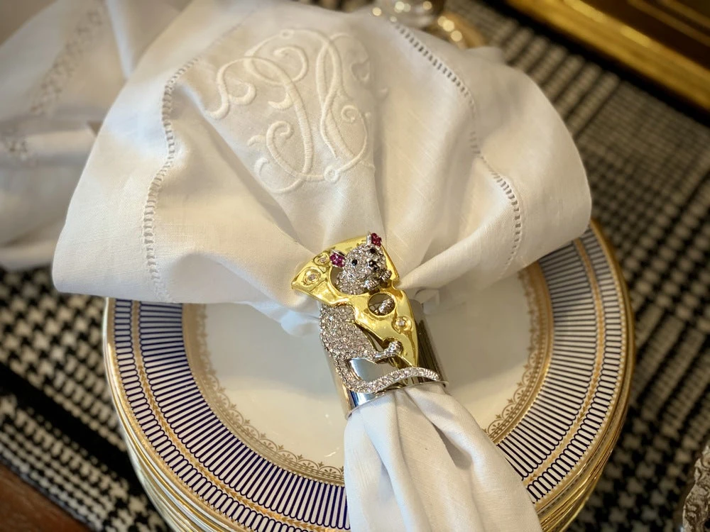 TRISH SCULLY REMY NAPKIN RING SET OF 2 5 TRISH SCULLY REMY NAPKIN RING SET OF 2