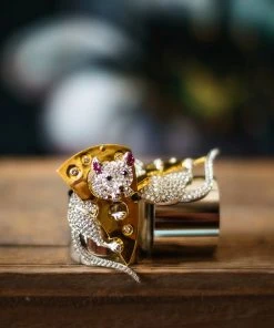 TRISH SCULLY REMY NAPKIN RING SET OF 2 16 TRISH SCULLY REMY NAPKIN RING SET OF 2