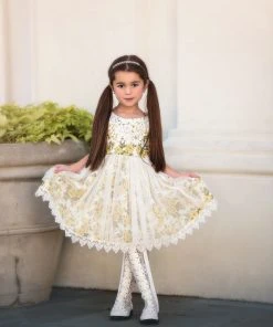 TRISH SCULLY ABBY DRESS YELLOW