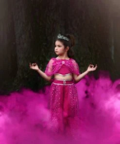 TRISH SCULLY Dress Up GENIE COSTUME FUCHSIA