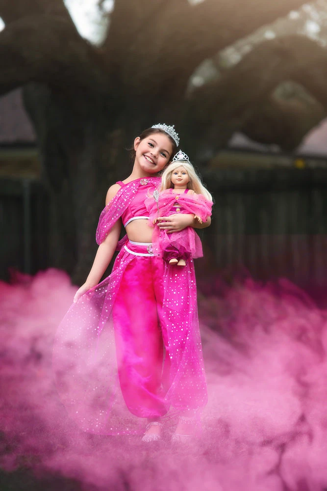 TRISH SCULLY Dress Up GENIE COSTUME FUCHSIA 4 TRISH SCULLY Dress Up GENIE COSTUME FUCHSIA