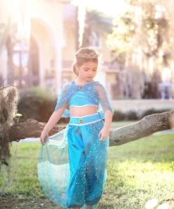 TRISH SCULLY Dress Up GENIE COSTUME BLUE