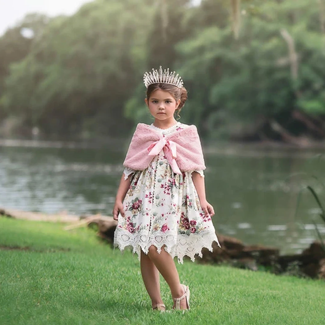 TRISH SCULLY SALE ADELE FAUX FUR WRAP PINK 5 TRISH SCULLY SALE ADELE FAUX FUR WRAP PINK