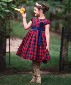 TRISH SCULLY GIRLS AMARYLLIS DRESS