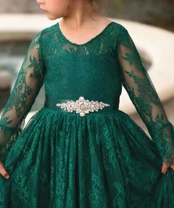 TRISH SCULLY AINSLEY DRESS & BELT SET EMERALD 8 TRISH SCULLY AINSLEY DRESS & BELT SET EMERALD