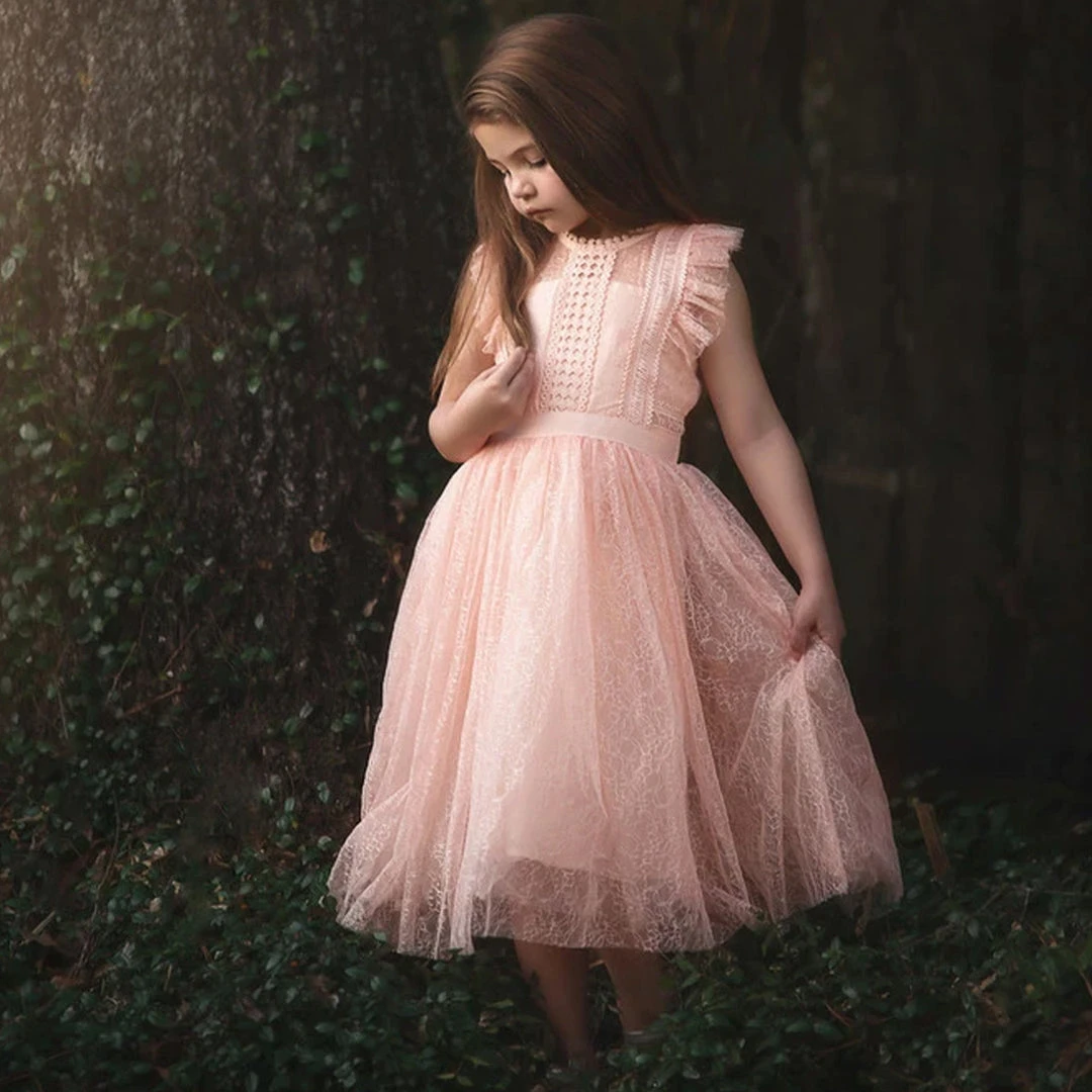 TRISH SCULLY HOME CLARISSA DRESS PEACHY PINK 4 TRISH SCULLY HOME CLARISSA DRESS PEACHY PINK