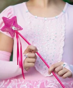TRISH SCULLY Accessories STAR WAND FUCHSIA