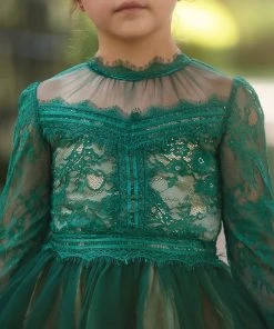 TRISH SCULLY Spring/Summer 2022 AIMEE DRESS EMERALD